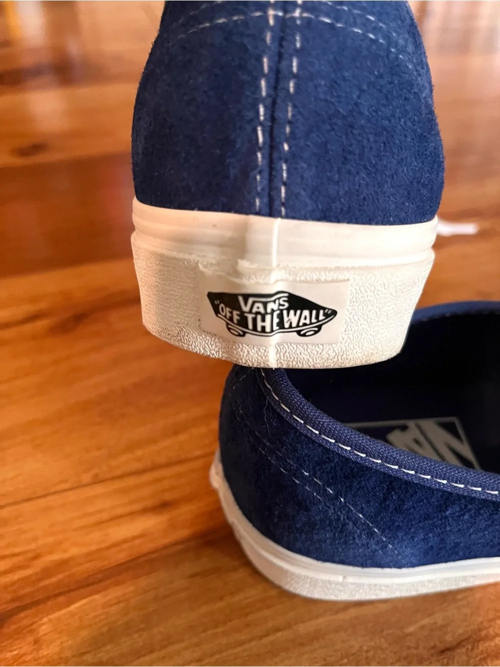 Vans Authentic Blue Suede 9